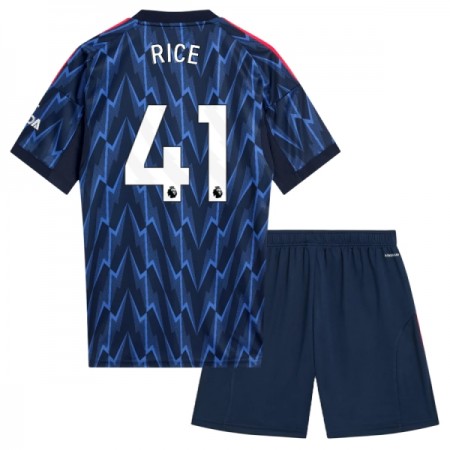 Arsenal Rice 41 Matchtröjor Barn Borta Fotbollströja 2025-26 Arsenal Rice 41 Matchtröjor Barn Borta Fotbollströja 2025-26